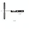 Yaocom RV Refrigerator Door Latches Black-1
