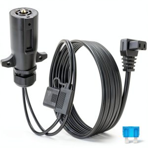 DC 12V Power Cord KarlKers 7 Pin Trailer Connector-0