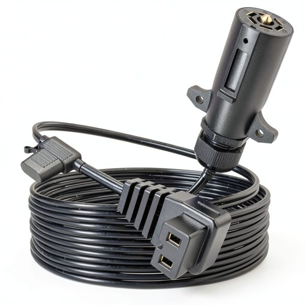DC 12V Power Cord KarlKers 7 Pin Trailer Connector-6