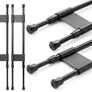 RV Refrigerator Bar Zubebe Double Bar Plastic Metal-0