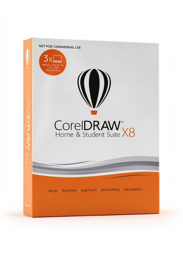 CorelDRAW Graphics Suite Layout Illustration Editing CDHSX8ENMBAM-0