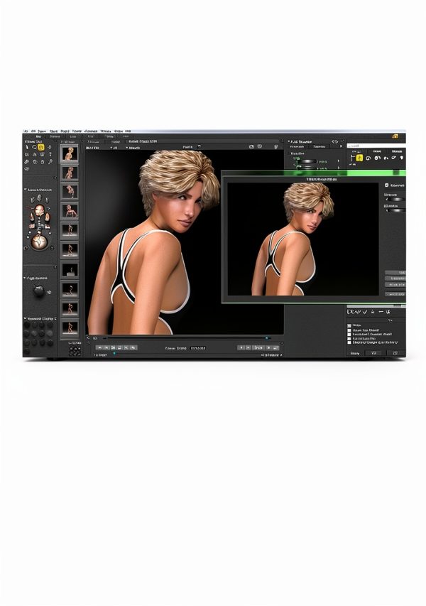 Poser 3D Software by Graphixly and 3D Human Figure Modeling Animation-1
