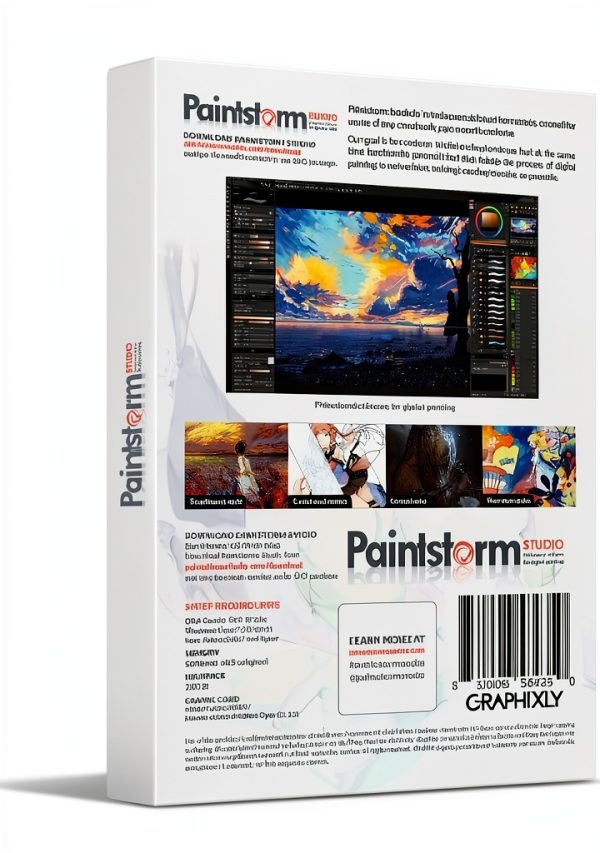 Digital Painting Software Graphixly Pro Advanced Brush Color Tools-1