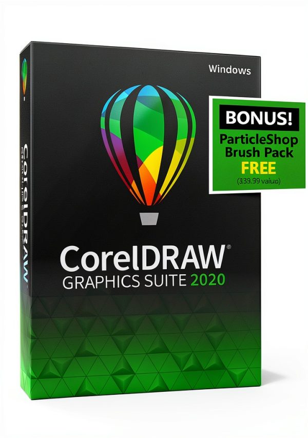 CorelDRAW 2020 Graphic Suite with AI Photo Tools and 7000 Clipart-0