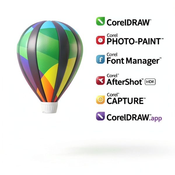 CorelDRAW 2020 Graphic Suite with AI Photo Tools and 7000 Clipart-1