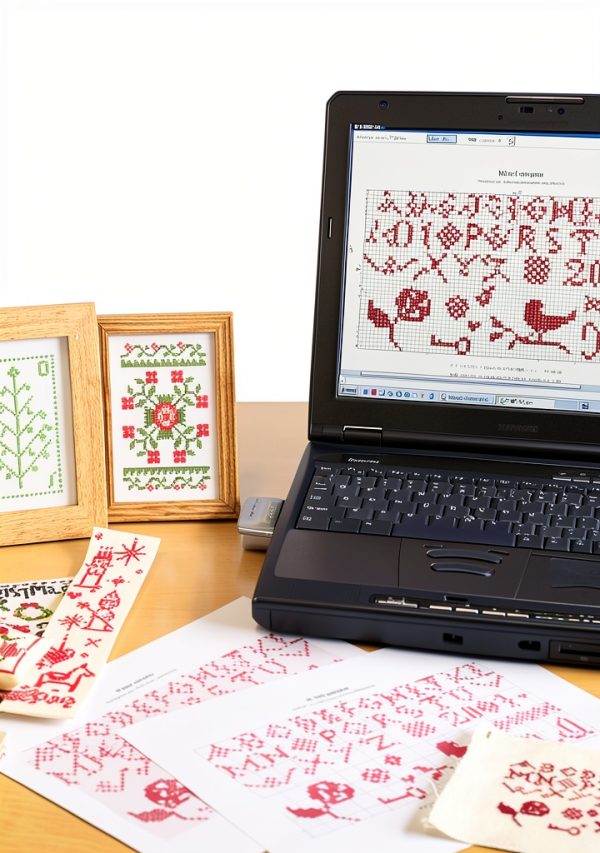 Embroidery Chart Software Mozusystems KGChart 1 – Palette & Backstitch-0
