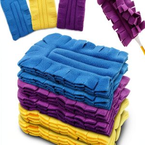 Fleece Duster Refills 6pcs by NOWHYX Reusable 360° Washable Pads-0