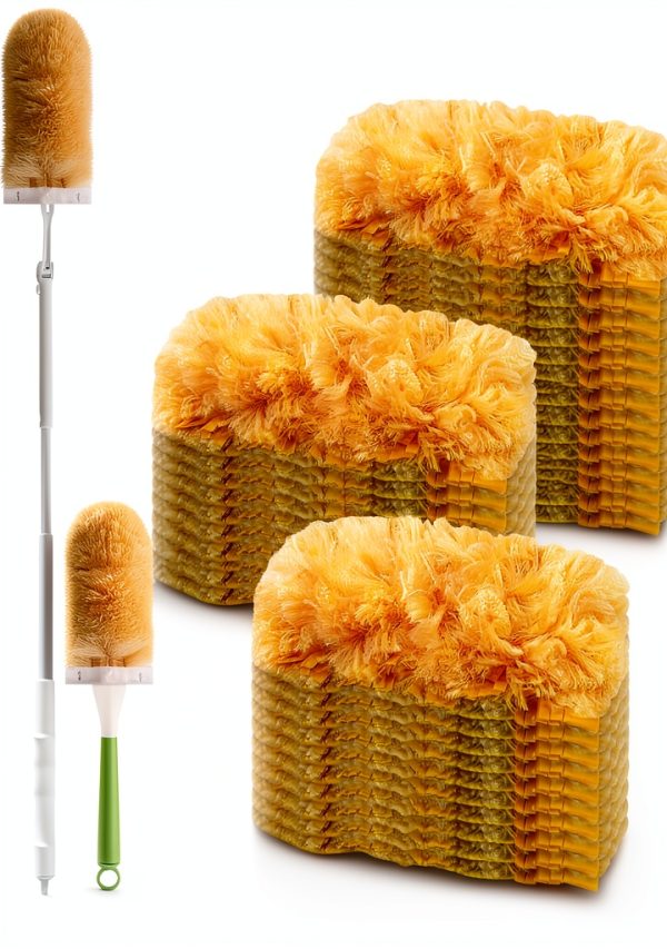 Swiffer Duster Refills 36 Count LOVECO 2 Side Microfiber Pole-0