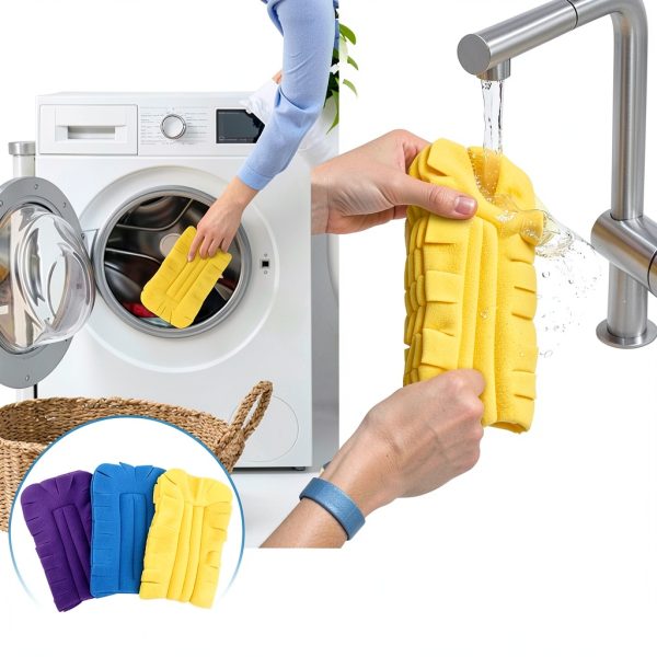 Fleece Duster Refills 6pcs by NOWHYX Reusable 360° Washable Pads-5