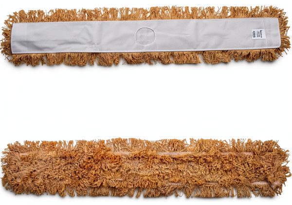 Boardwalk Industrial Dust Mop Head, Hygrade Cotton, 60w X 5d, White-6
