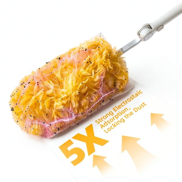 Swiffer Duster Refills 36 Count LOVECO 2 Side Microfiber Pole-2