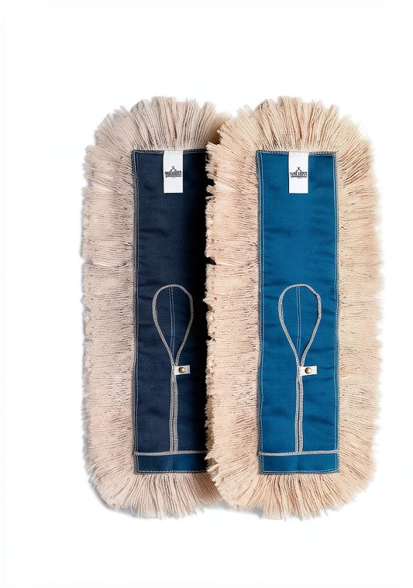 Industrial-Grade Dust Mop Head Refill by Nine Forty 36x5 Cotton 2-Pack-6