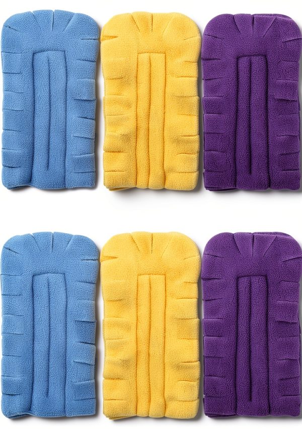 Fleece Duster Refills 6pcs by NOWHYX Reusable 360° Washable Pads-8