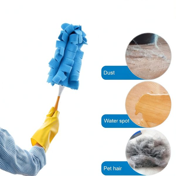 Fleece Duster Refills 6pcs by NOWHYX Reusable 360° Washable Pads-4