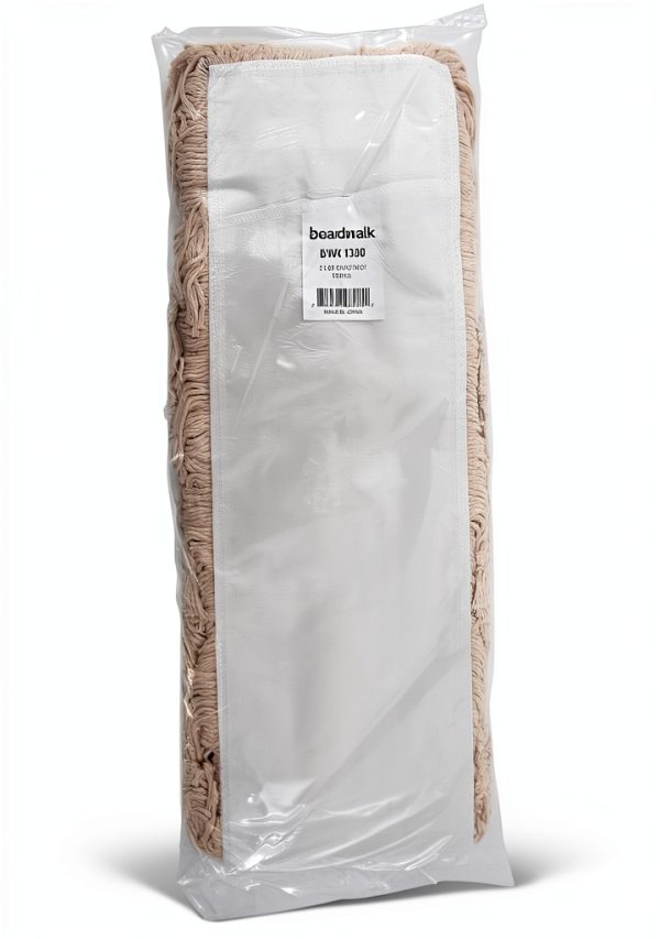 Boardwalk Industrial Dust Mop Head, Hygrade Cotton, 60w X 5d, White-8