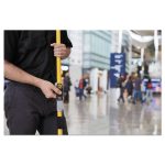 Rubbermaid Commercial Products - 2018809 Maximizer Dust Mop Pad and EZ Access Scraper, 36in black-0