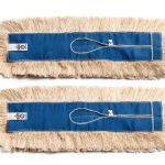 Industrial-Grade Dust Mop Head Refill by Nine Forty 36x5 Cotton 2-Pack-0
