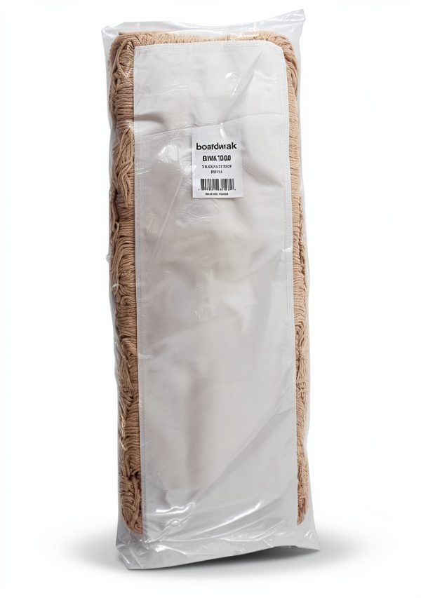 Boardwalk Industrial Dust Mop Head, Hygrade Cotton, 60w X 5d, White-7