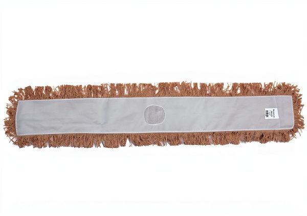 Boardwalk Industrial Dust Mop Head, Hygrade Cotton, 60w X 5d, White-0