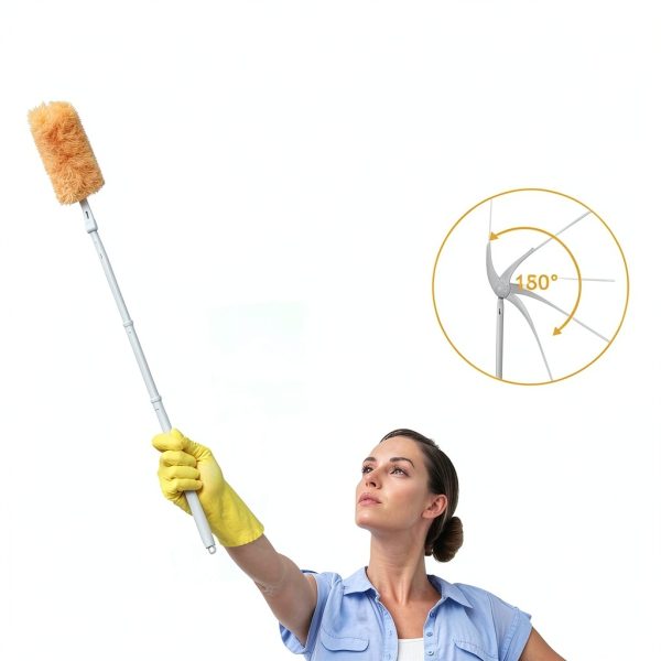 KeFanta 360° Duster Refills Kit with Extendable Handle – 30 Pads-5