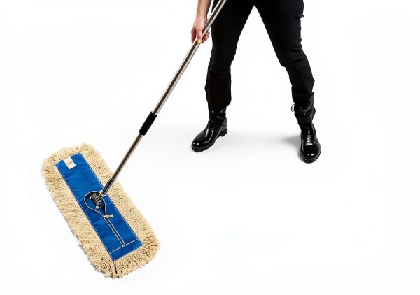 Industrial-Grade Dust Mop Head Refill by Nine Forty 36x5 Cotton 2-Pack-5