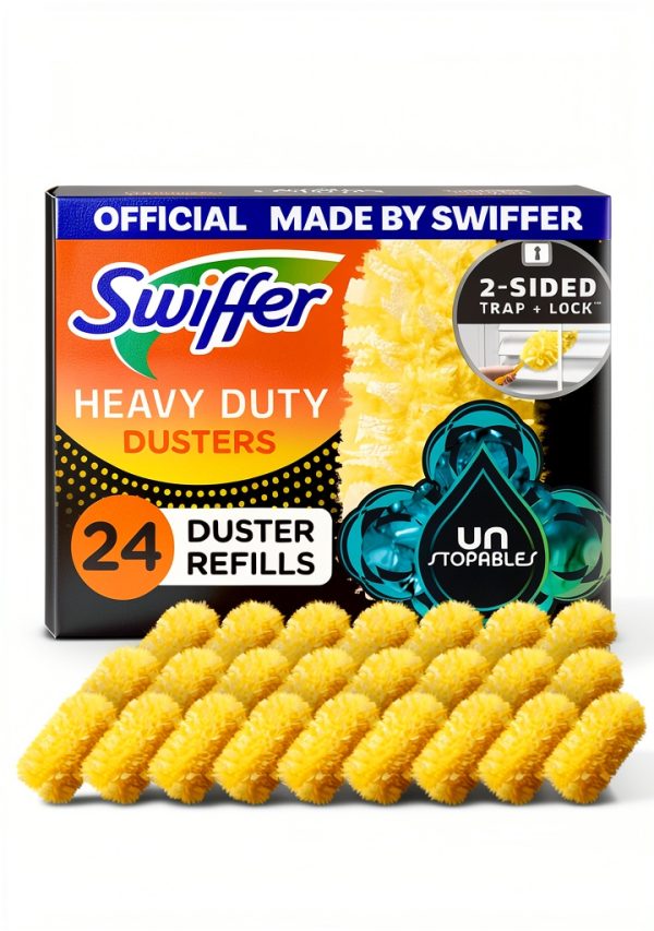 Swiffer Dusters Heavy Duty Refills Unstopables Scent 24 Count-14