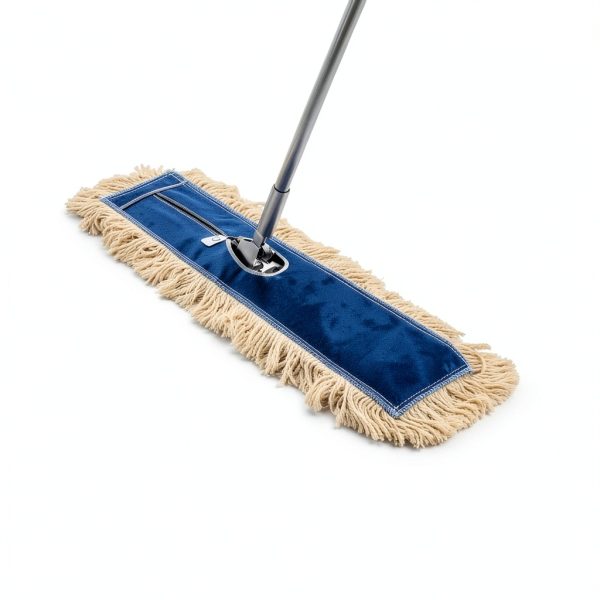 iDeaology 24" Wide Cotton Dust Mop Head Refill 2 Pack Extra Thick-6