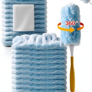 360° Duster Refill ibestby Microfiber Kit with Handles-0