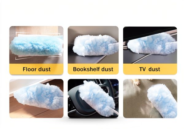 360° Duster Refill ibestby Microfiber Kit with Handles-4