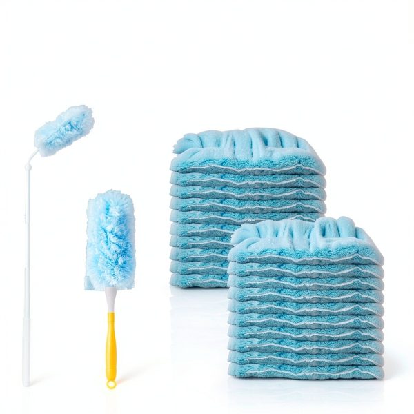 360° Duster Refill ibestby Microfiber Kit with Handles-3