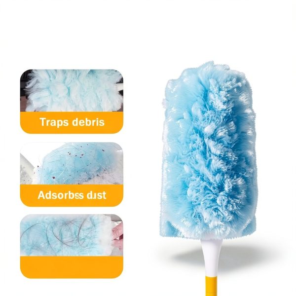 360° Duster Refill ibestby Microfiber Kit with Handles-1